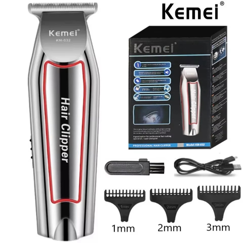 Men'S Grooming Essentials - Электрический триммер для волос Kemei KM-032,