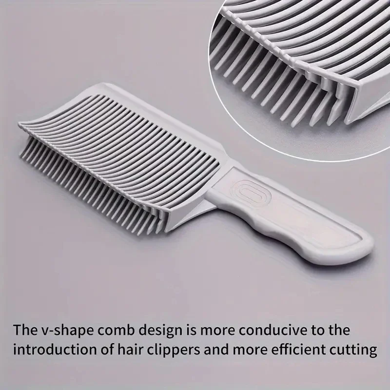 Men'S Grooming Hair - Профессиональная расческа для фейдинга, термостойкая, для