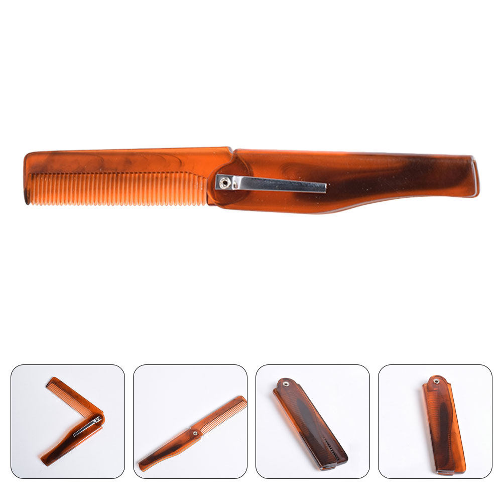 Men'S Grooming Hair - Складная расческа для мужчин, портативная карманная