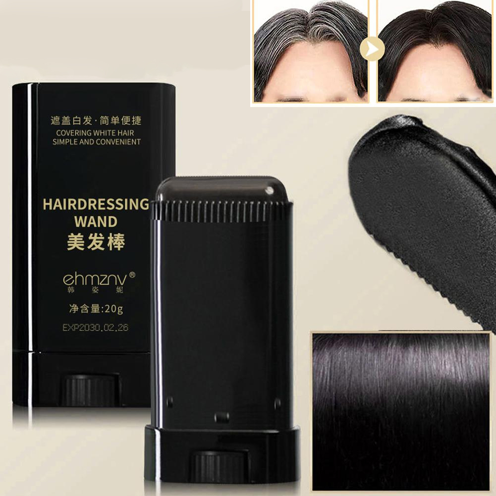 Men'S Grooming Hair - Многофункциональный карандаш-краска для волос 2-в-1, портативный