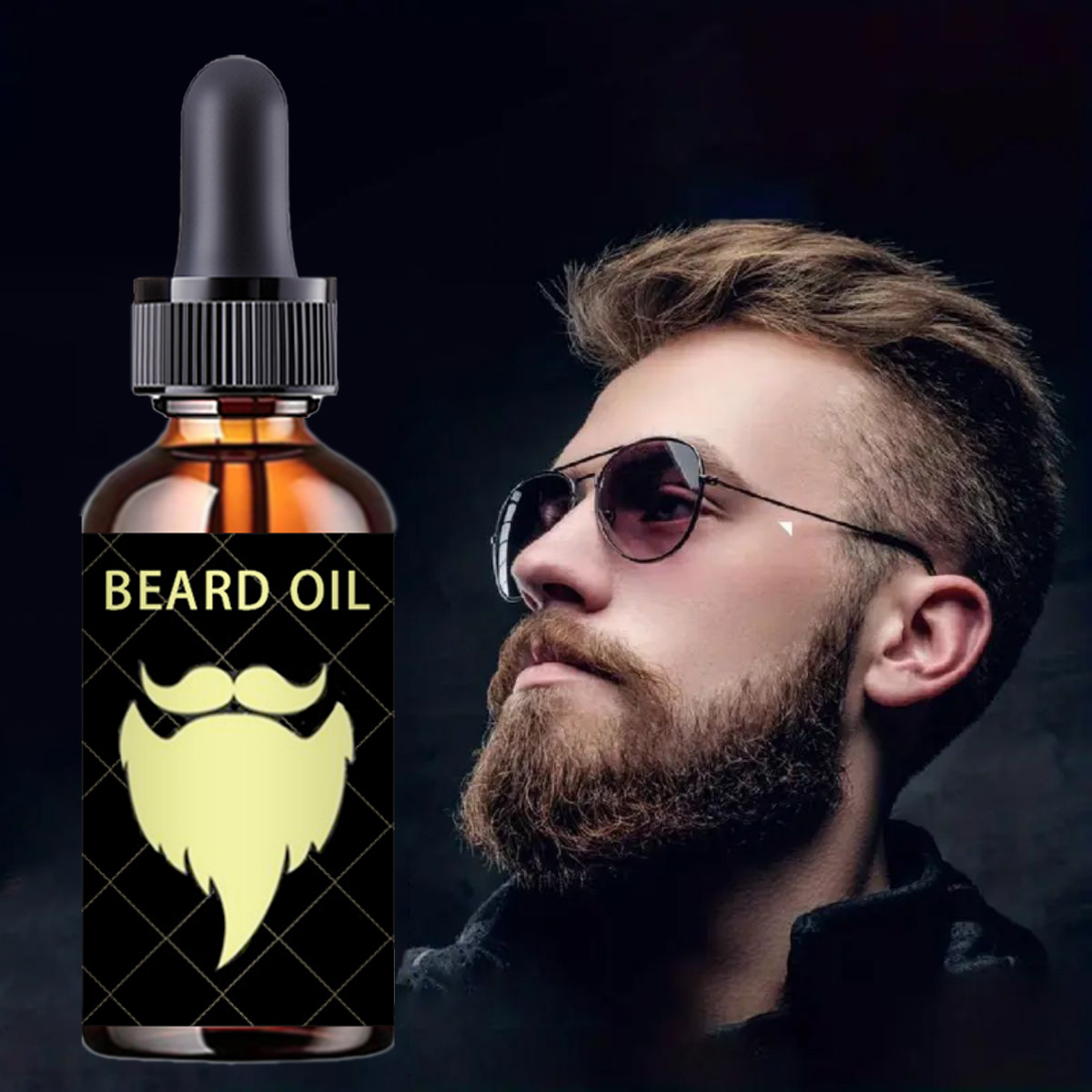 Men'S Grooming Tonic - 100% натуральное ускорение волос на лице,