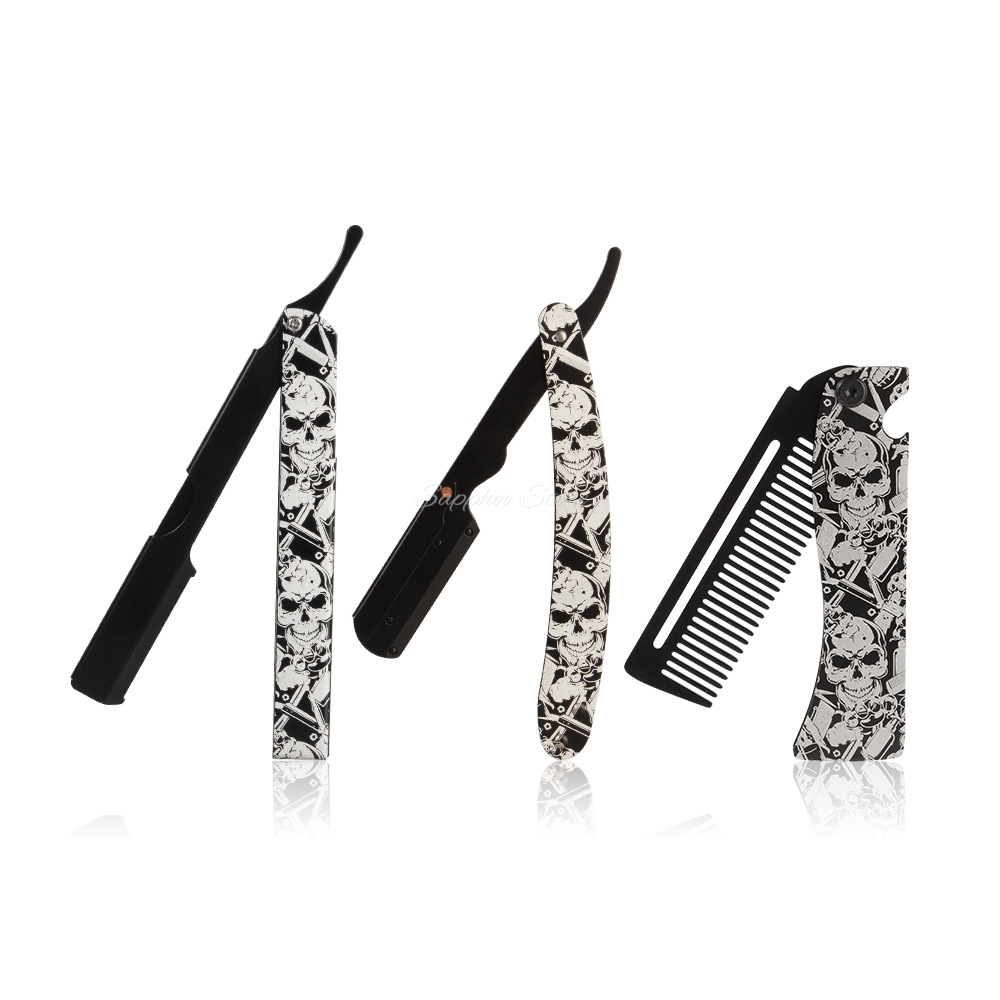 Men'S Grooming Essentials - 2026 Складная бритва для барберов с