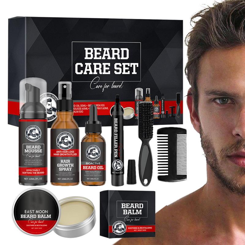 7 шт., набор для ухода за боро – обзор и цена Men'S Grooming Tonic