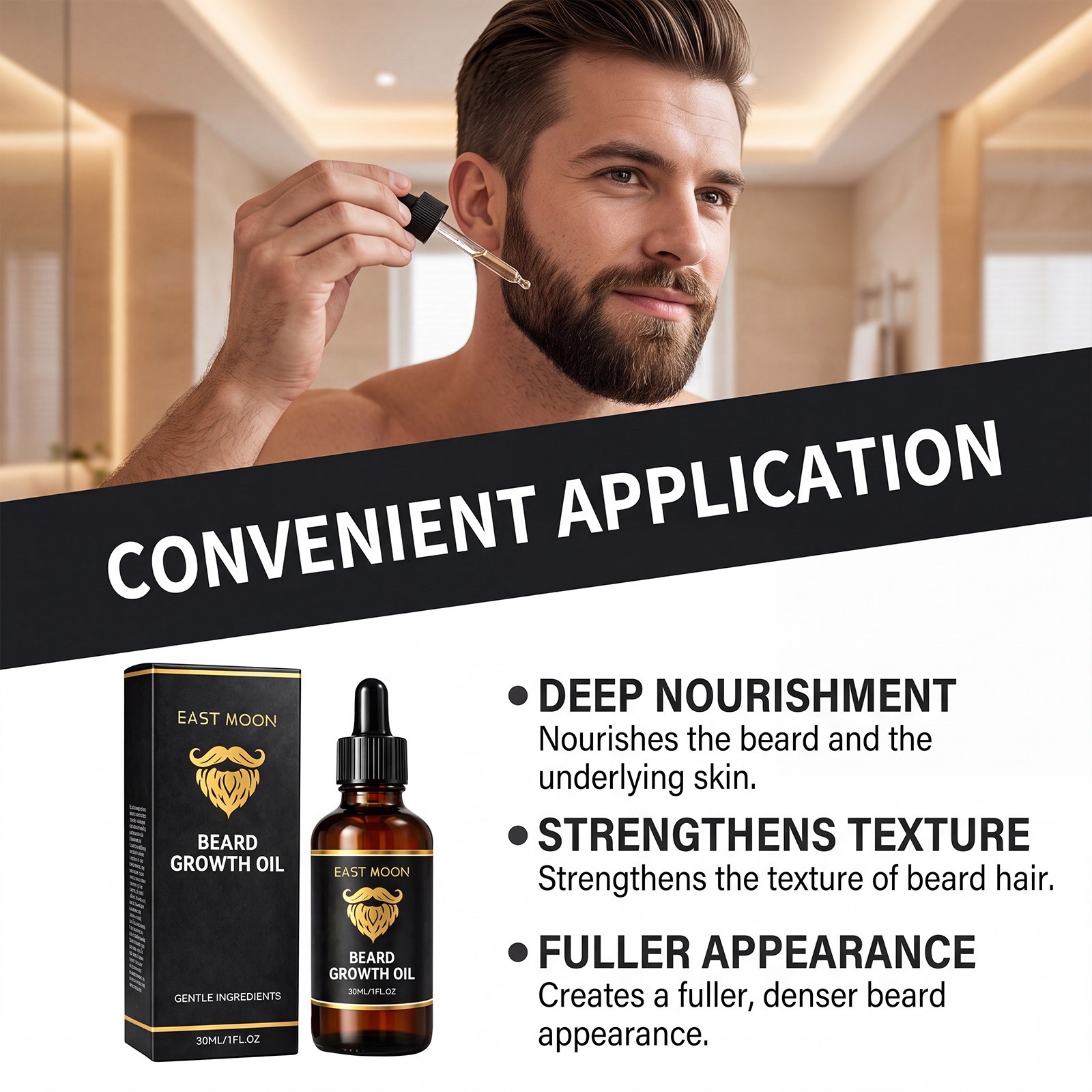 Масло для роста бороды East Mo – обзор и цена Men'S Grooming Tonic